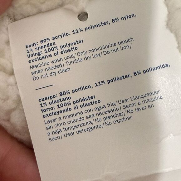 Old Navy Sherpa Slipper Socks Green Multi-Color  One Size Women's New - Picture 4 of 4